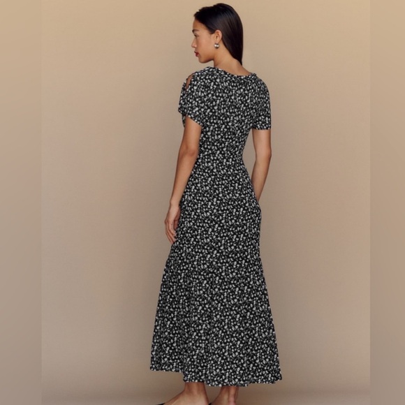 Reformation Black and White Maxi Dress - Picture 4 of 9